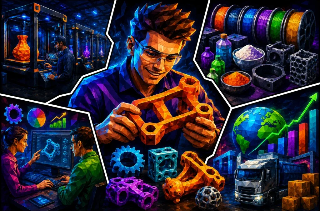 Priser och material för industriella 3D projekt